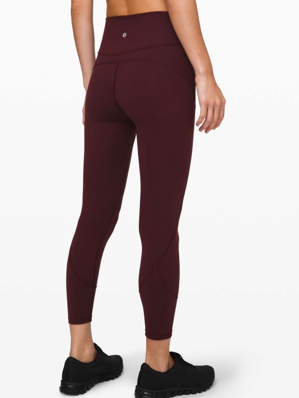 Lululemon In Movement Tight 25” Everlux Leggings - Garnet - Size 4